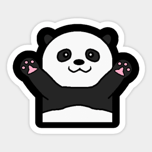 Popo The Panda Sticker